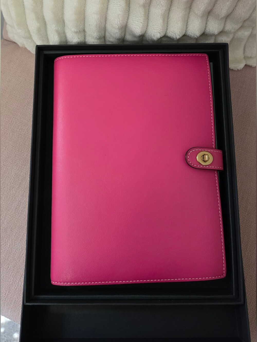 Coach Turnlock Notebook